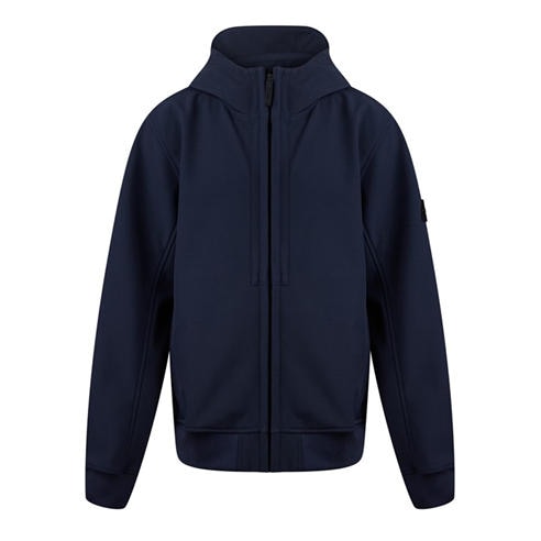STONE ISLAND - Kids'  Hooded Long Sleeve Softshell Jacket