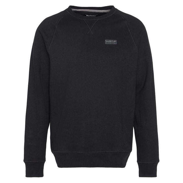Barbour International Men's Black Essential Sweatshirt