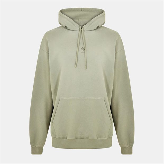 Jet Black - REPRESENT 247 - Men's Logo Cotton 247 Oversized Hoodie