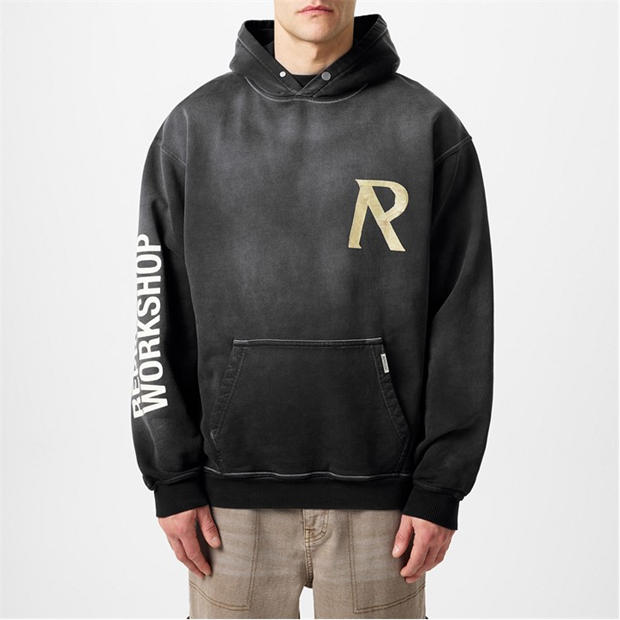 REPRESENT Masking Tape Initial Hoodie,Specials : American Fashion Style Bags On Sale