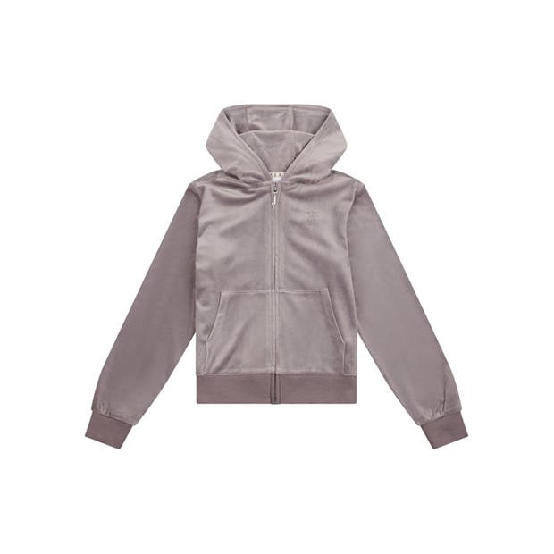 JUICY COUTURE Velvet Diamante Hoodie Juniors,Specials : American Fashion Style Bags On Sale