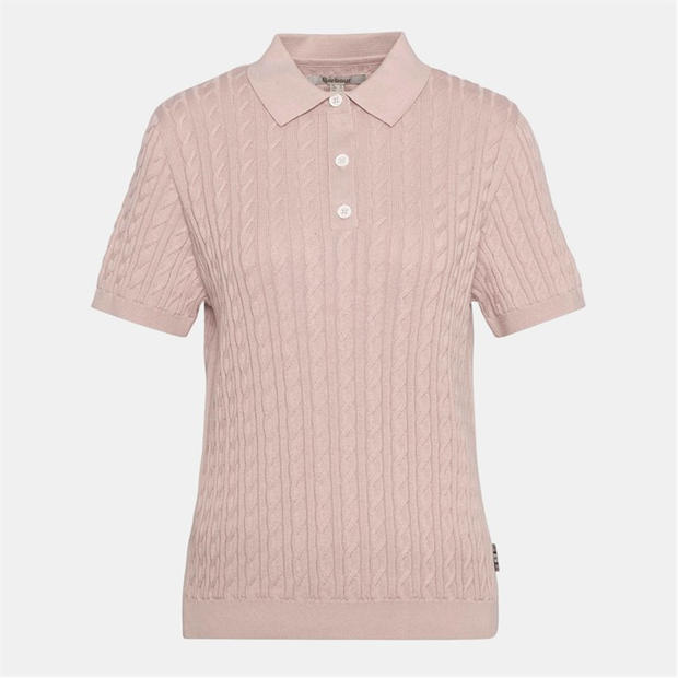 Barbour Hartland Short Sleeve Polo Neck Jumper,All Products : American Fashion Style Bags On Sale