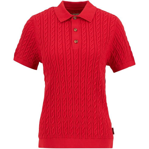 Barbour - Hartland  Short Sleeve Polo Neck Jumper