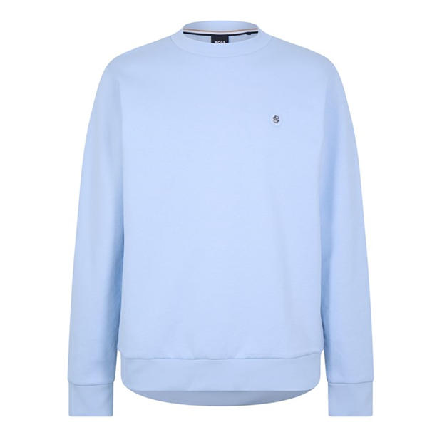 Boss Logo Patch Crewneck Sweater,All Products : American Fashion Style Bags On Sale
