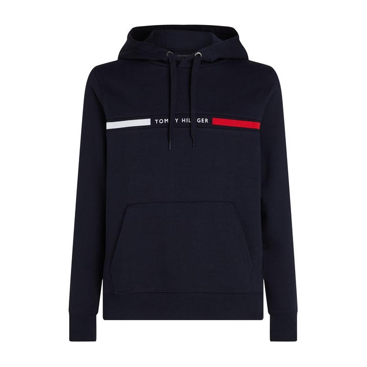 Tommy Hilfiger Men's Blue Pullover Hoodie Medium