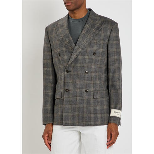 Gant - Men's Check Wool Suit Jacket