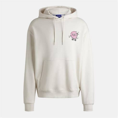 Hugo - Men's Namiko Blue Pullover Hoodie