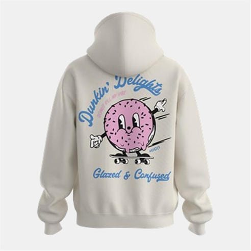 Hugo - Men's Namiko Blue Pullover Hoodie