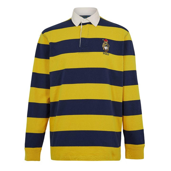 Polo Ralph Lauren Men's Blue Rugby Shirt - XL