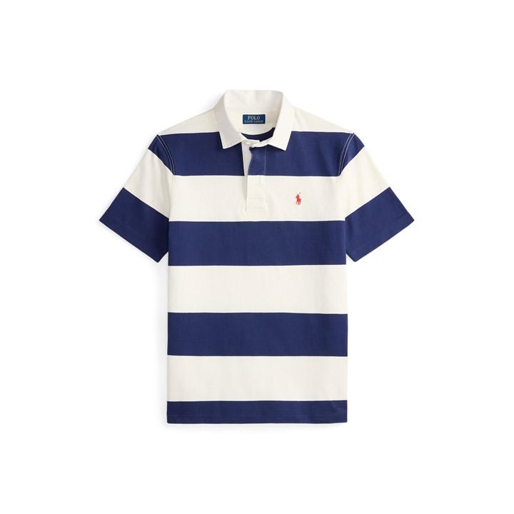 Polo Ralph Lauren Men's Blue Rugby Shirt - XL