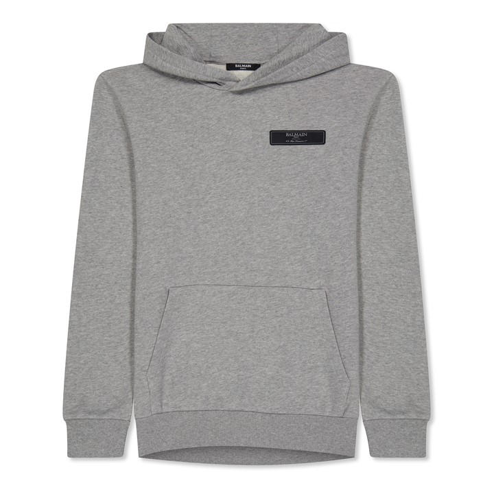 Balmain Unisex Kids Grey Small Logo Over The Head Junior