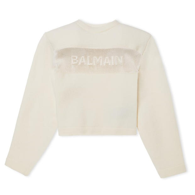 BALMAIN Logo Sweater Juniors,All Products : American Fashion Style Bags On Sale