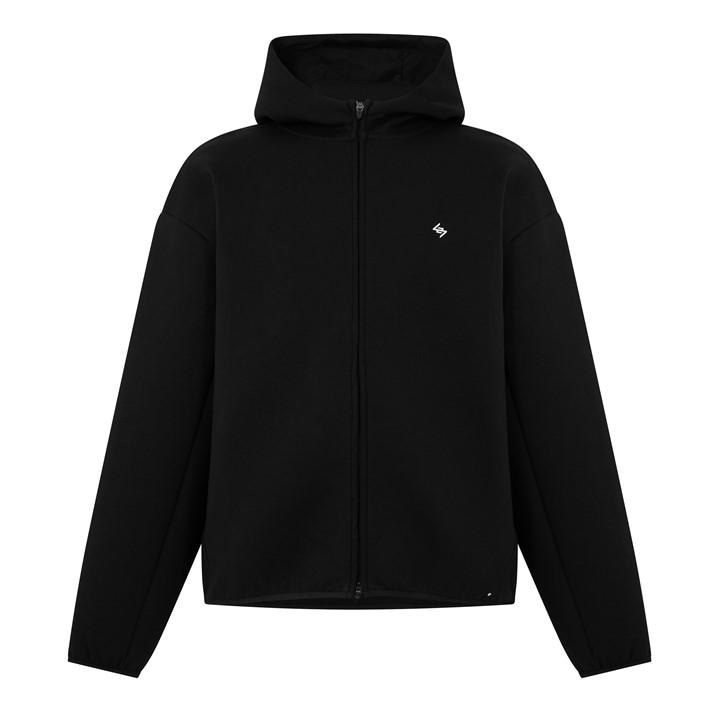 Represent 247 Zip Hoodie Sn6 In Black