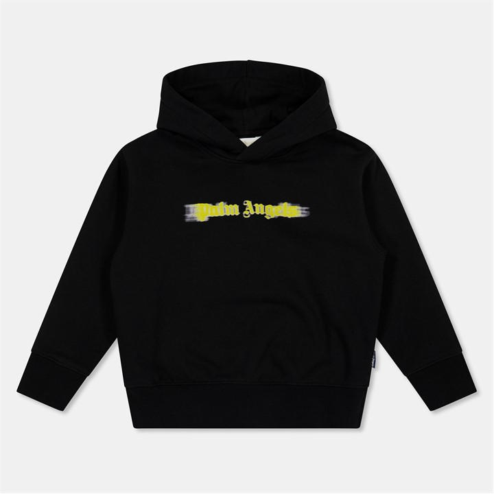Palm Angels Unisex Kids Black Palm Blur Lgo Oth Jn54