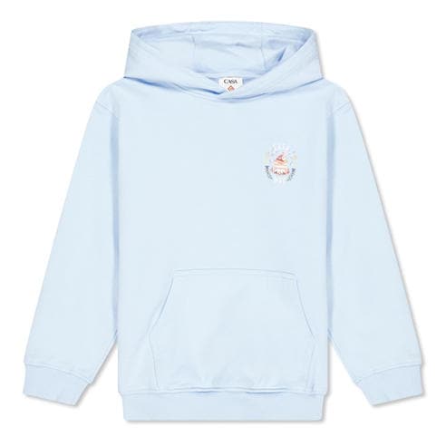 CASABLANCA - Kids' Casaway Over the Head Organic Cotton Graphic Hoodie