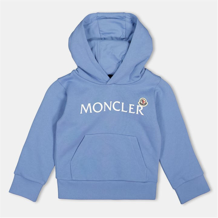 Moncler Boys Blue Kids' Logo Hoodie