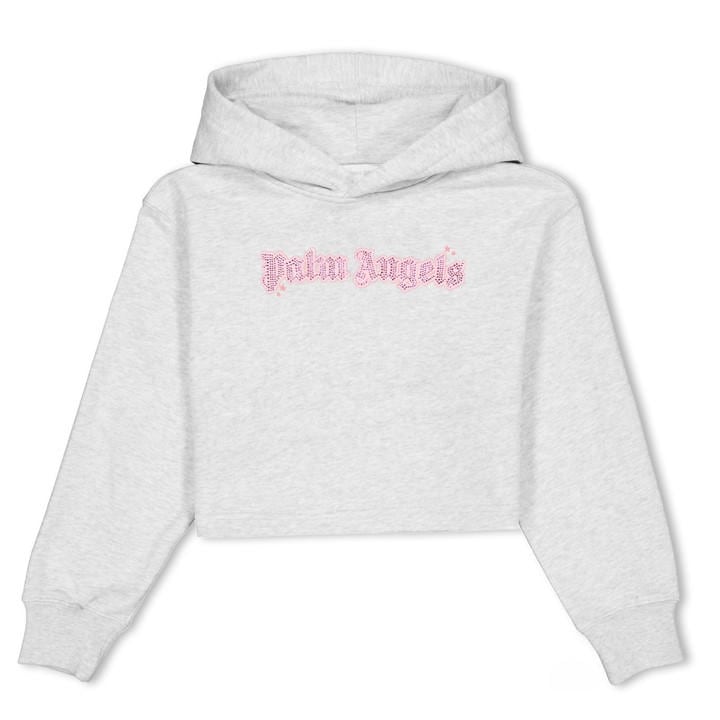 Palm Angels Girls Grey Palm Logo Oth Jn61