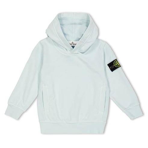 STONE ISLAND - Kids' Badge Pull Over Hoodie