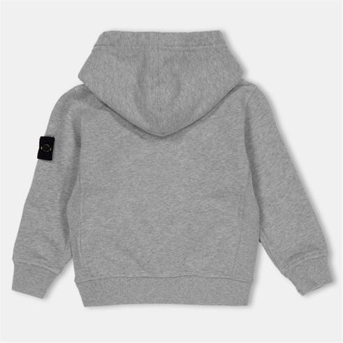 STONE ISLAND - Kids' Badge Heavyweight Hoodie