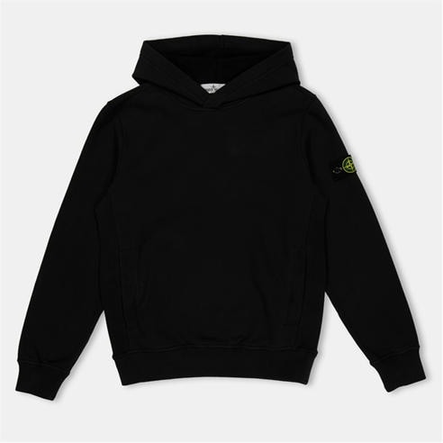 STONE ISLAND - Kids' Badge Heavyweight Hoodie
