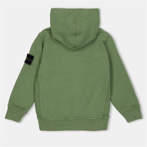 STONE ISLAND - Kids' Badge Heavyweight Hoodie
