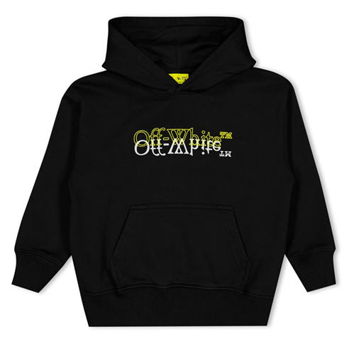 OFF WHITE - Unisex Kids' Overhead Hoodie