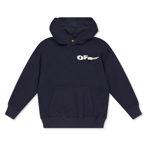 OFF WHITE - Unisex Kids' Pull Over Hoodie