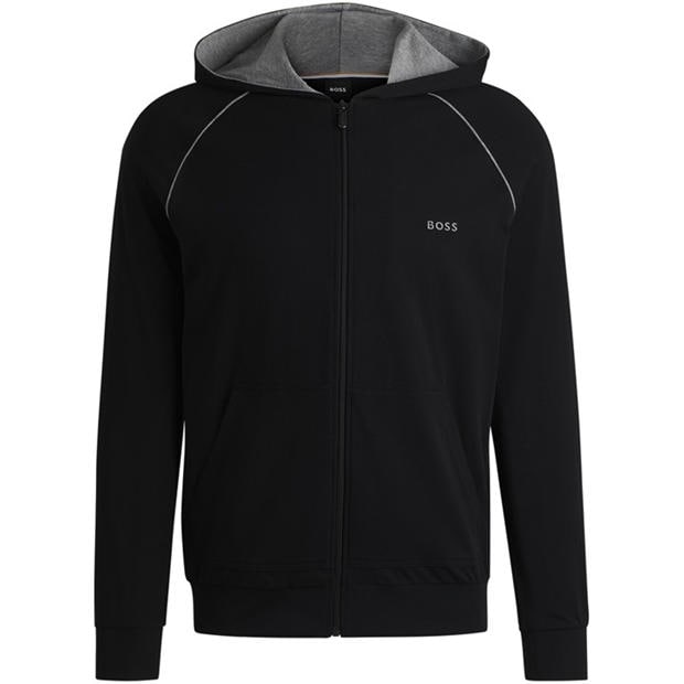 Boss Embroidered Logo Zip-Up Hoodie,All Products : American Fashion Style Bags On Sale
