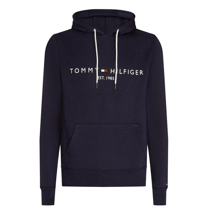 Tommy Hilfiger Men's Blue Tommy Logo Hoodie