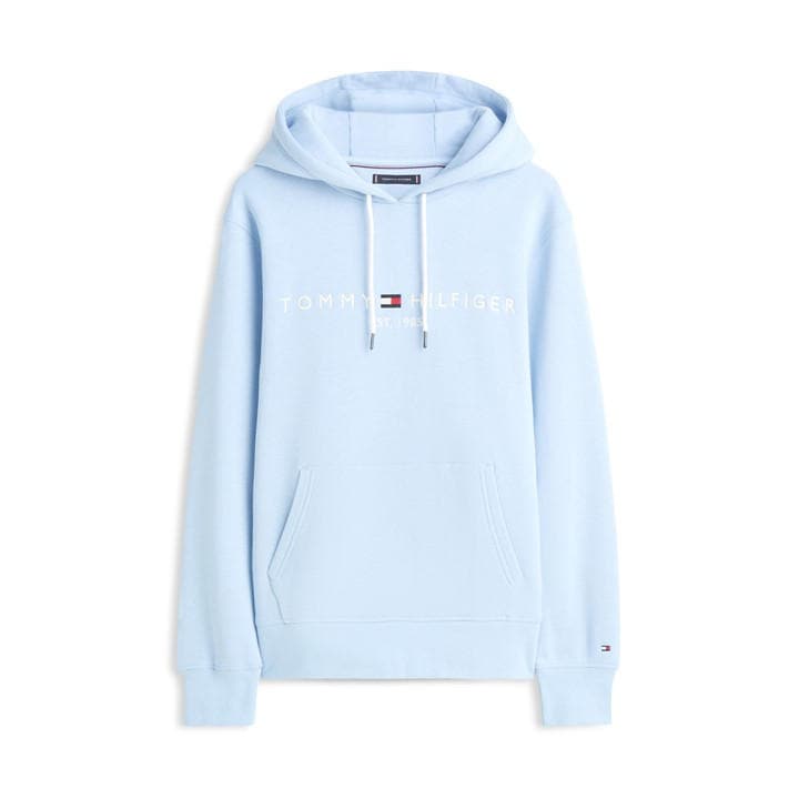 Tommy Hilfiger Men's Blue Tommy Logo Hoodie