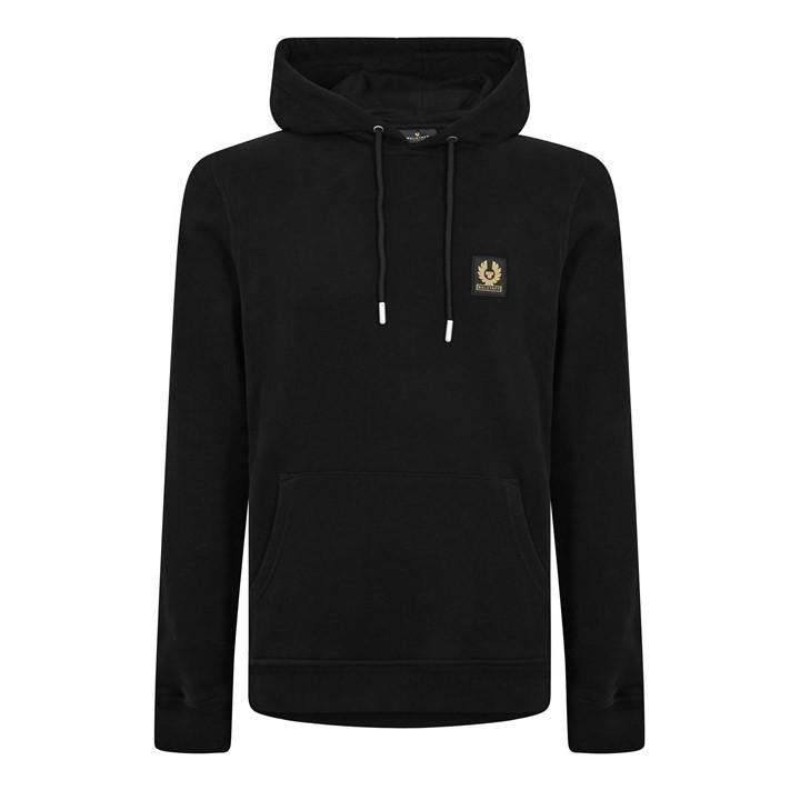 Belstaff Men's Black Hoodie Medium