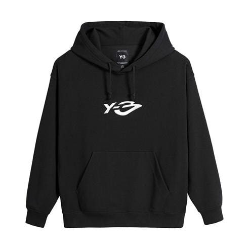 Y3 - French Terry Liquid Logo Hoodie