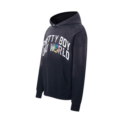 PRETTY BOY UGLY WORLD - The Pretty Boy Ugly World Cotton Zip Hoodie Mens
