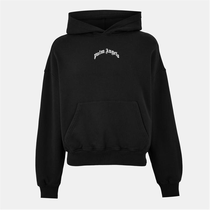 Palm Angels Men's Black Palm Curve Logo Oth Sn54 Medium