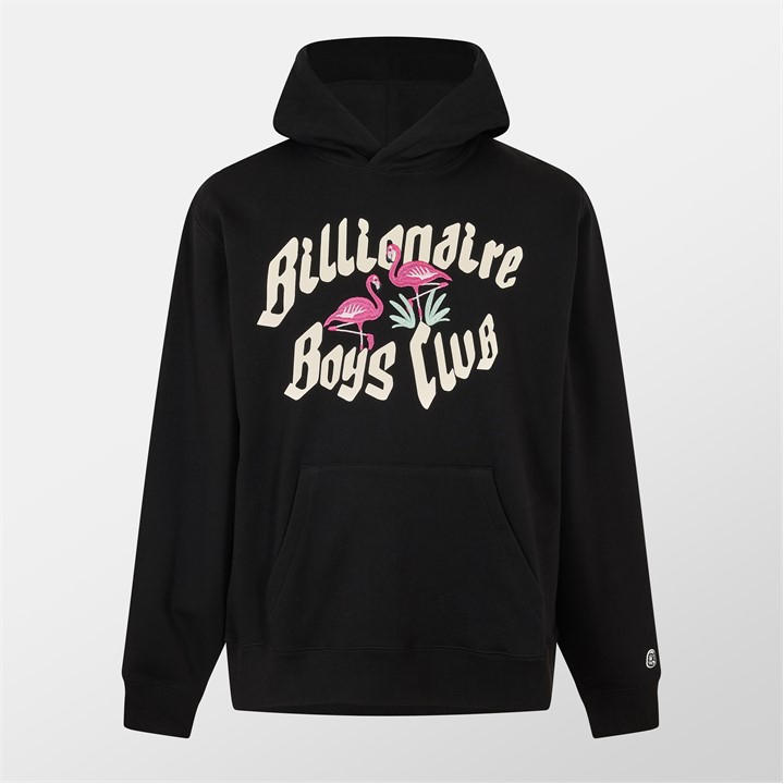 Billionaire Boys Club Men's Black Flamingo Hoodie Small