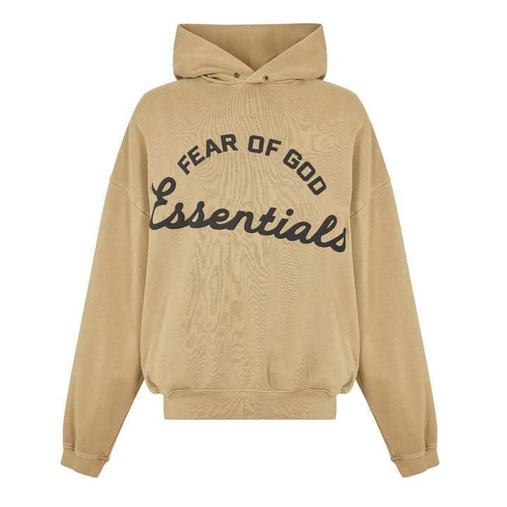 Fear Of God Essentials Men's Beige Overhead Hoodie - XS