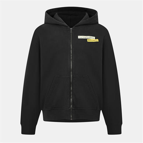 PALM ANGELS - Men's Full Zip Hoodie
