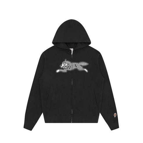ICECREAM - Men's Glitter Dog Hooded Zip Hoodie