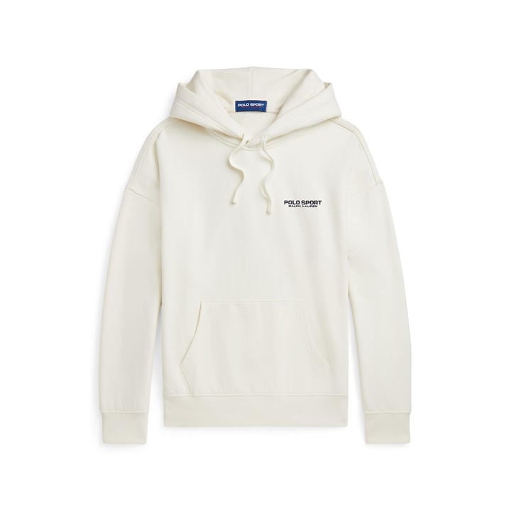 Polo Sport By Ralph Lauren Men's Cream Back Print Hoodie - L