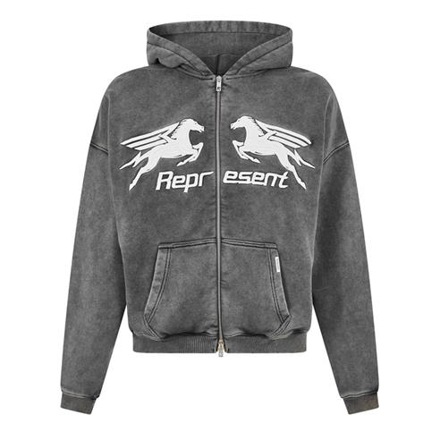 REPRESENT - Men's Zip Hoodie