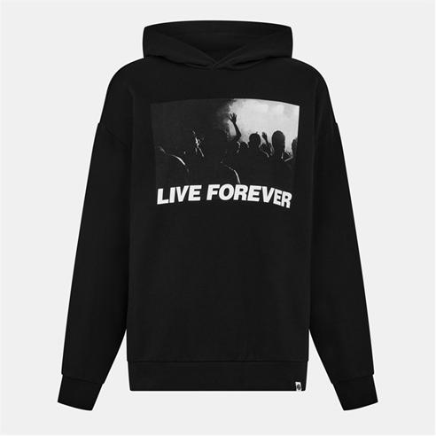 Pretty Green - Men's PG Live Forever Hoodie