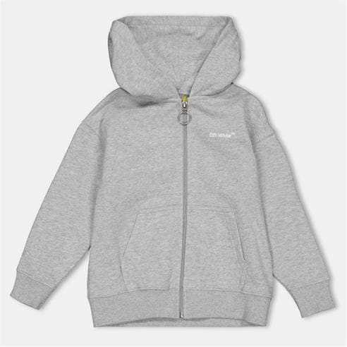 OFF WHITE - Kids' Zip Hoodie