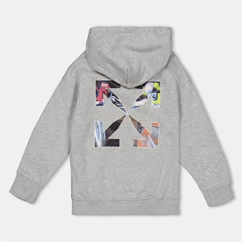 OFF WHITE - Kids' Zip Hoodie