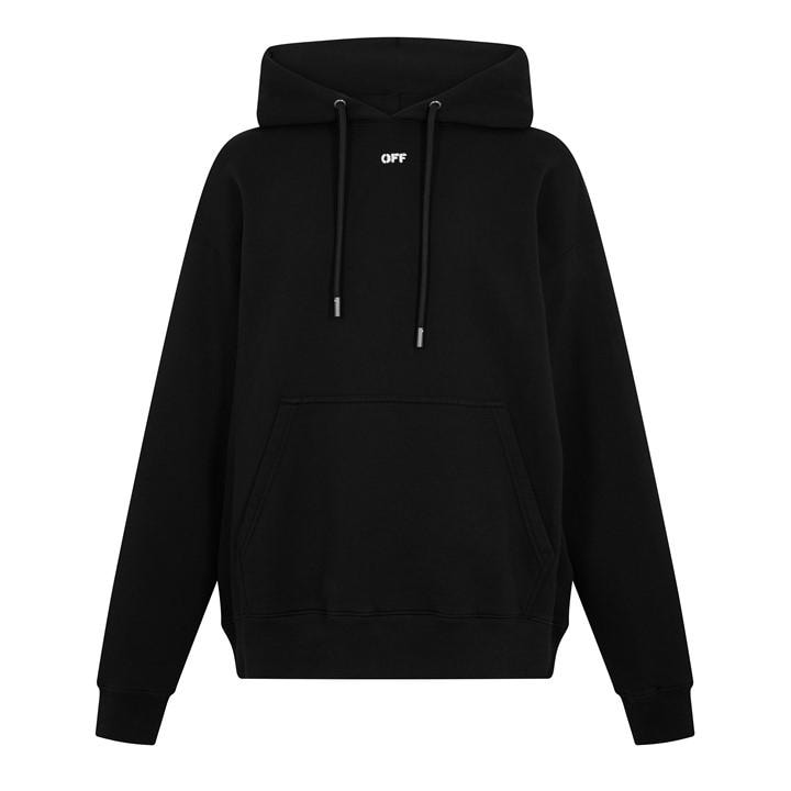 Off White Men's Black Off Paint Arrow Hood Sn62