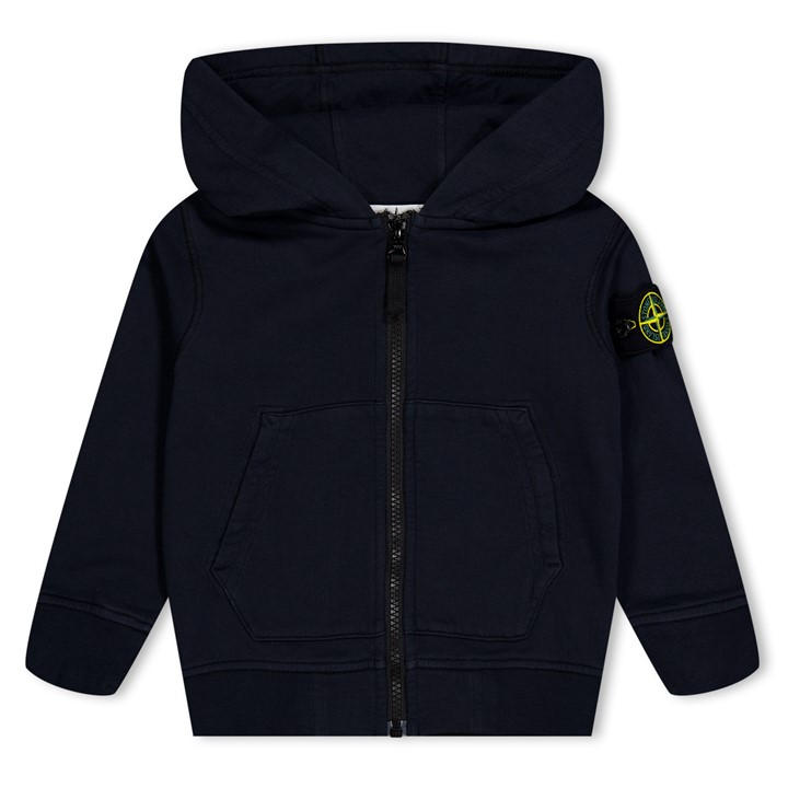 STONE ISLAND Stone Badge Zip LW - Blue