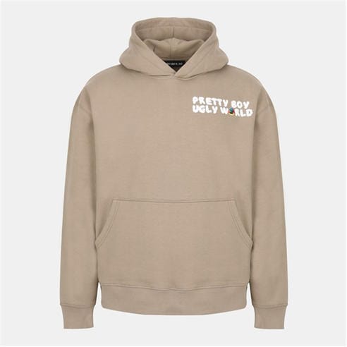 PRETTY BOY UGLY WORLD - Mens Over the Head Hoodie