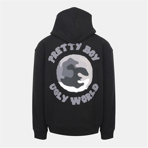 PRETTY BOY UGLY WORLD - Mens Over the Head Hoodie