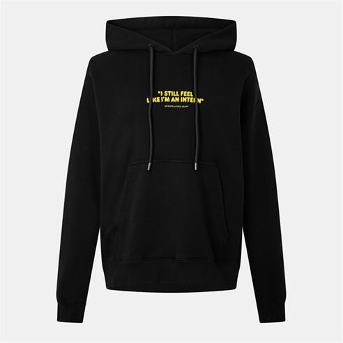 OFF WHITE - Men's Intern Skate Cotton Long Sleeve Hoodie