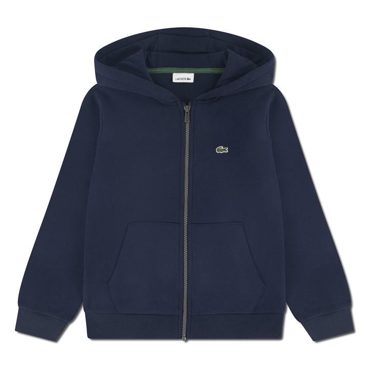 Lacoste Boys Blue ' Basic Full-Zip Hoodie