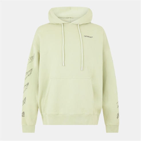OFF WHITE - Men's Scrib Diag Pullover Hoodie